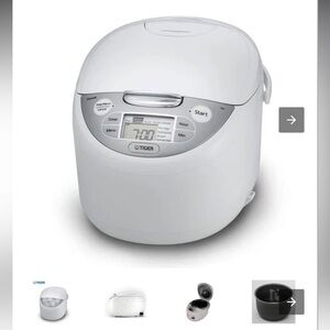 Tiger White Rice Cooker